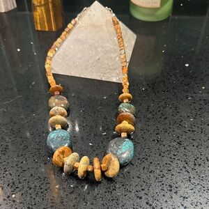 Jay King Turquoise and Earthy Tones Necklace
